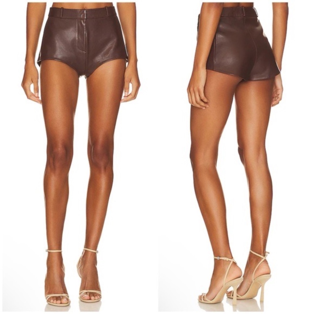 LAMARQUE Annaise Short in Chocolate Brown Size M